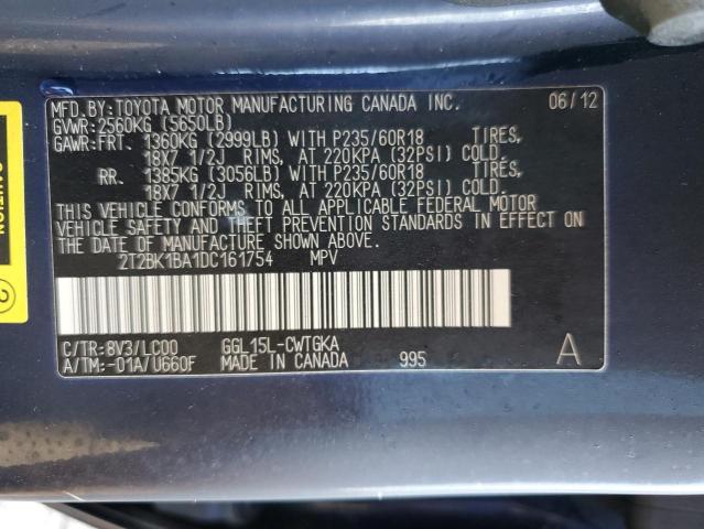 Photo 12 VIN: 2T2BK1BA1DC161754 - LEXUS RX350 