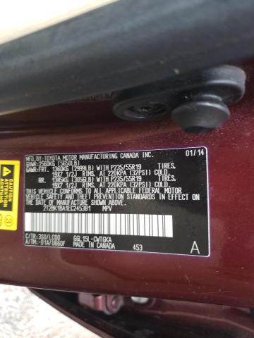 Photo 9 VIN: 2T2BK1BA1EC245381 - LEXUS RX 350 BAS 