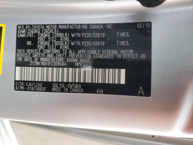 Photo 13 VIN: 2T2BK1BA1FC309484 - LEXUS RX 350 BAS 