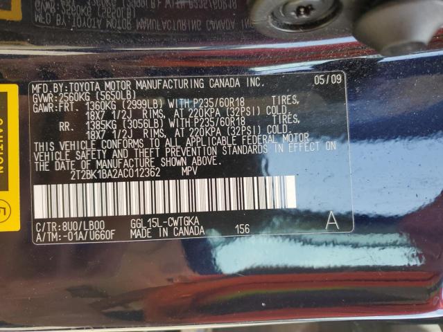 Photo 13 VIN: 2T2BK1BA2AC012362 - LEXUS RX 350 