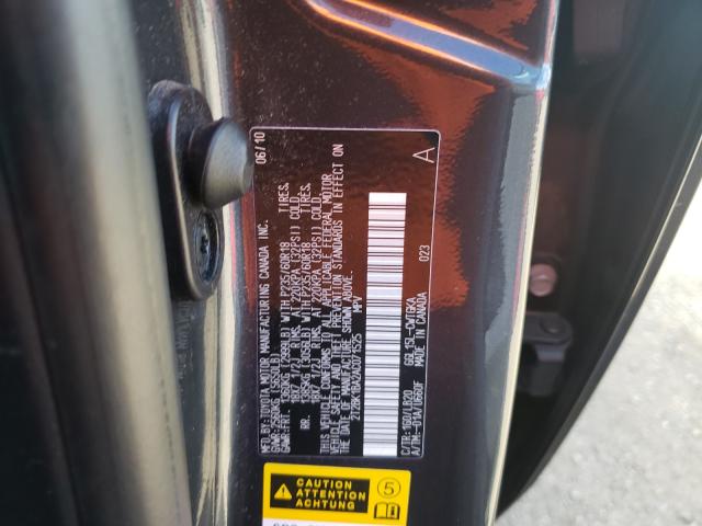 Photo 9 VIN: 2T2BK1BA2AC071525 - LEXUS RX 350 