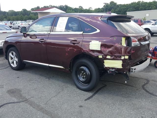 Photo 2 VIN: 2T2BK1BA2FC289679 - LEXUS RX 350 BAS 