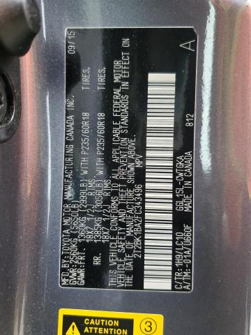 Photo 12 VIN: 2T2BK1BA2FC343496 - LEXUS RX350 