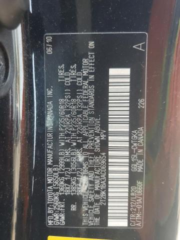 Photo 12 VIN: 2T2BK1BA3AC069654 - LEXUS RX 350 