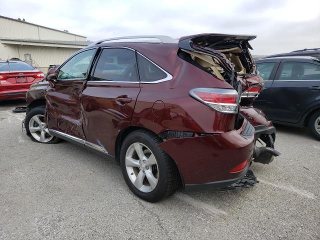 Photo 2 VIN: 2T2BK1BA3DC155535 - LEXUS RX 350 BAS 