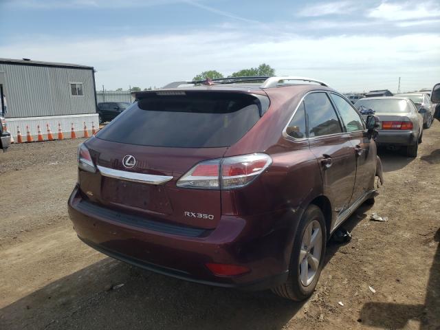 Photo 3 VIN: 2T2BK1BA3DC184579 - LEXUS RX 350 BAS 