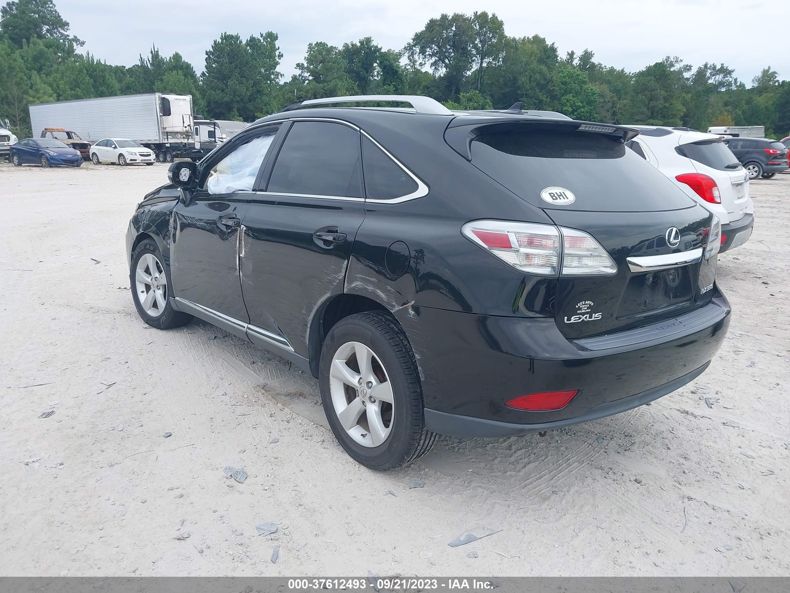 Photo 2 VIN: 2T2BK1BA4AC011701 - LEXUS RX 