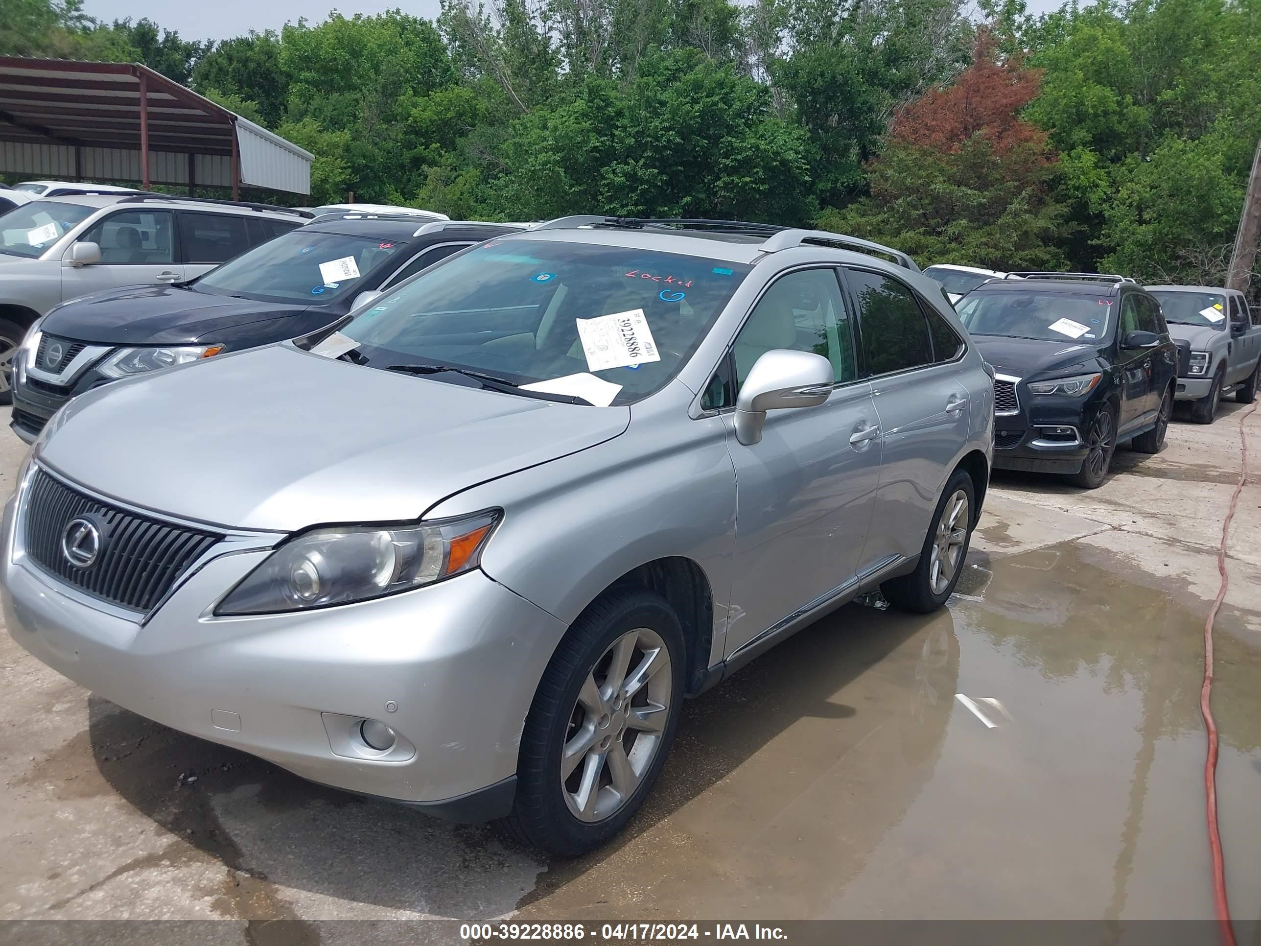 Photo 1 VIN: 2T2BK1BA4AC042513 - LEXUS RX 