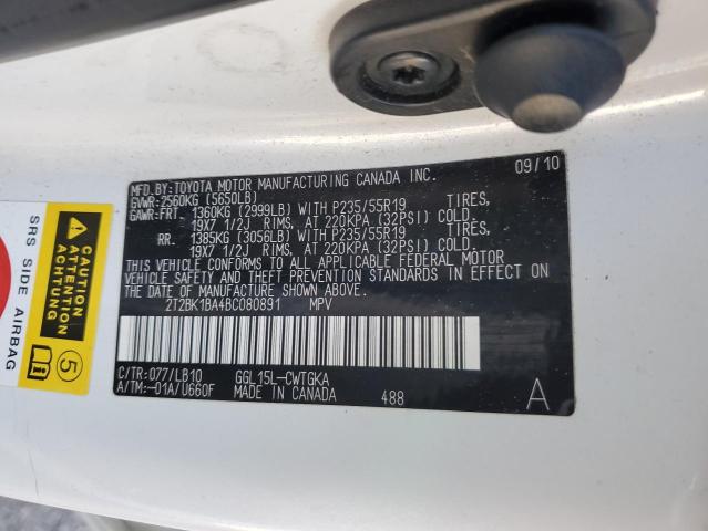 Photo 12 VIN: 2T2BK1BA4BC080891 - LEXUS RX 350 