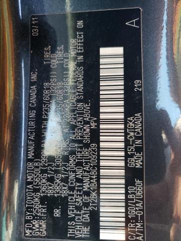 Photo 12 VIN: 2T2BK1BA4BC109239 - LEXUS RX350 