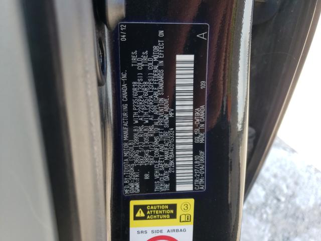 Photo 9 VIN: 2T2BK1BA4CC153324 - LEXUS RX 350 