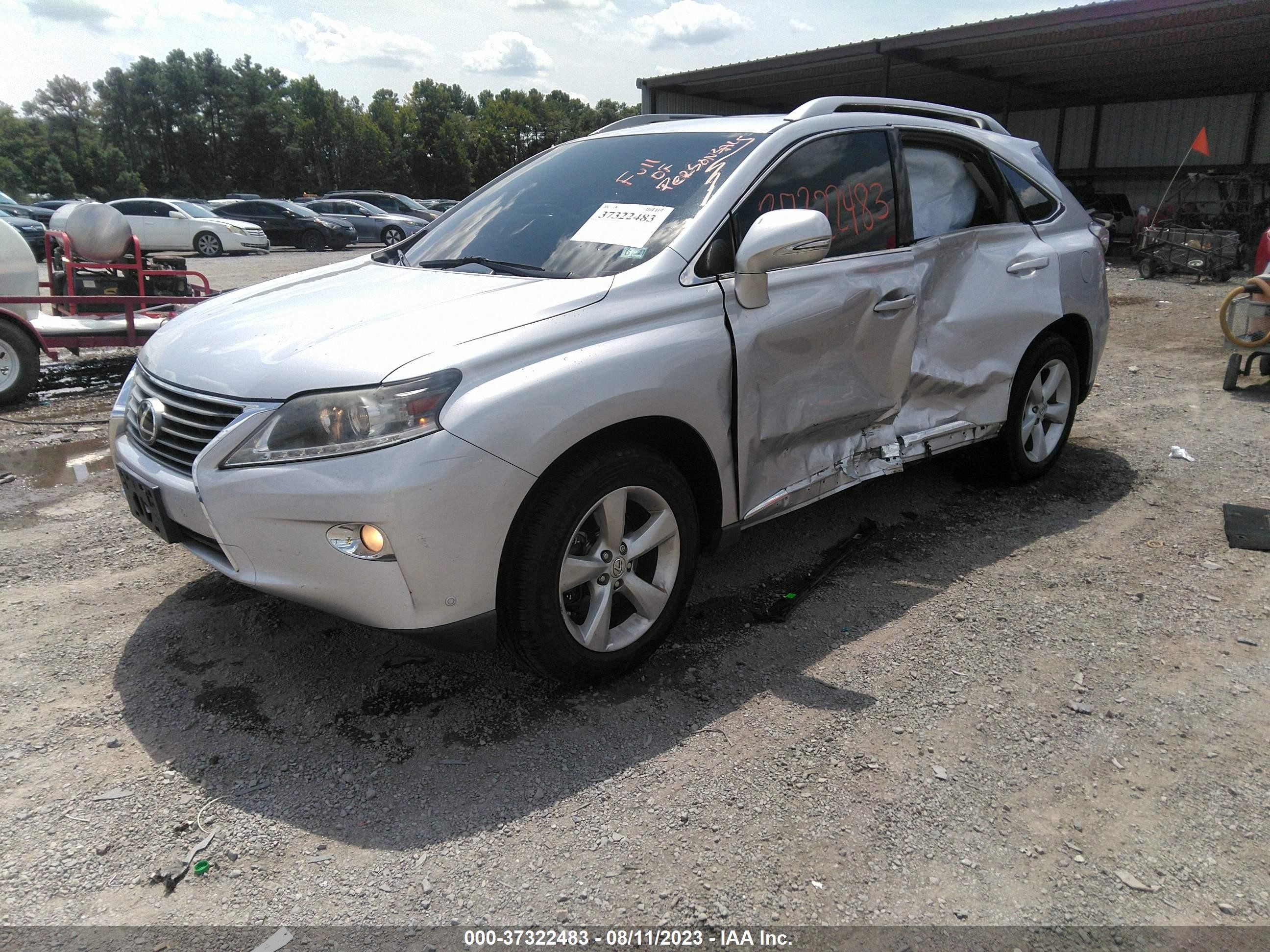 Photo 1 VIN: 2T2BK1BA4DC206282 - LEXUS RX 