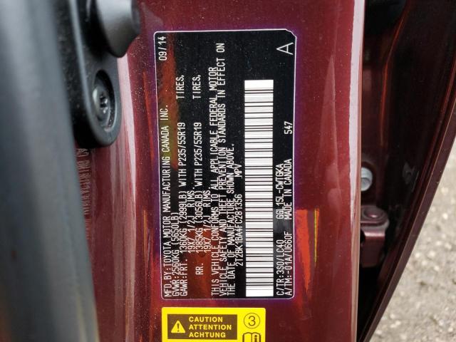 Photo 12 VIN: 2T2BK1BA4FC281356 - LEXUS RX 350 BAS 