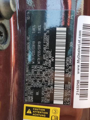 Photo 12 VIN: 2T2BK1BA4FC287979 - LEXUS RX350 