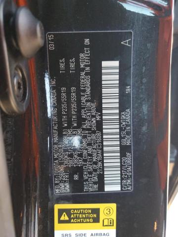 Photo 12 VIN: 2T2BK1BA4FC316087 - LEXUS RX 350 BAS 