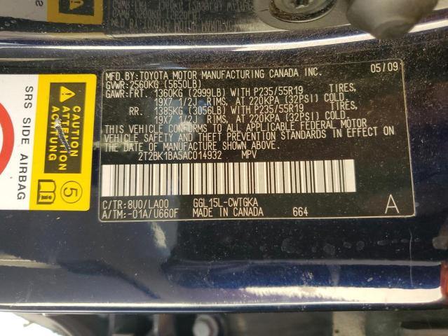 Photo 11 VIN: 2T2BK1BA5AC014932 - LEXUS RX350 