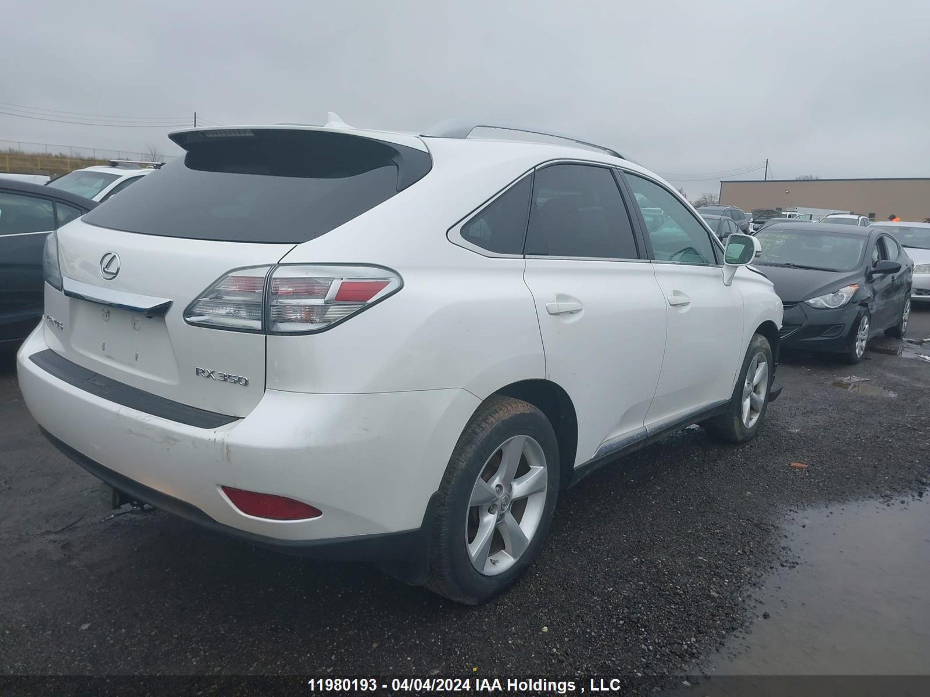 Photo 3 VIN: 2T2BK1BA5AC032640 - LEXUS RX 