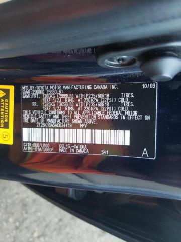 Photo 9 VIN: 2T2BK1BA5AC034419 - LEXUS RX 350 