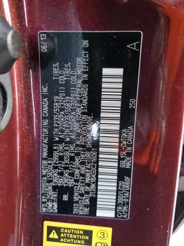 Photo 12 VIN: 2T2BK1BA5DC216061 - LEXUS RX 350 BAS 