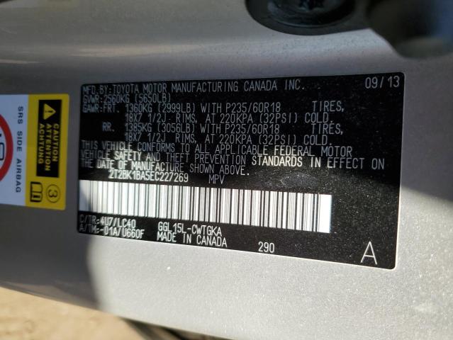 Photo 12 VIN: 2T2BK1BA5EC227269 - LEXUS RX350 