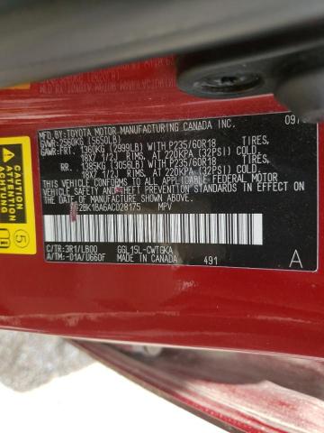 Photo 9 VIN: 2T2BK1BA6AC028175 - LEXUS RX 350 