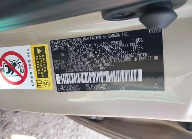 Photo 8 VIN: 2T2BK1BA6AC029102 - LEXUS RX 350 