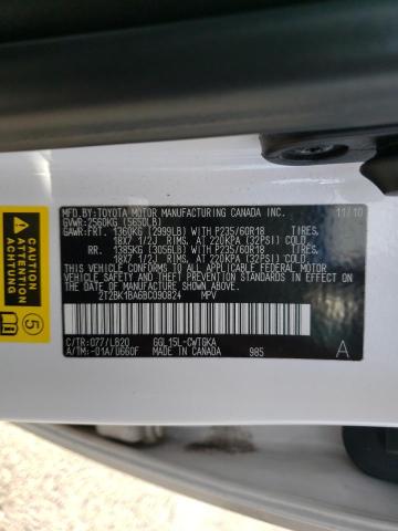 Photo 9 VIN: 2T2BK1BA6BC090824 - LEXUS RX 350 