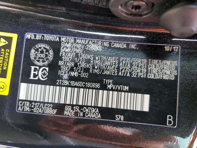 Photo 13 VIN: 2T2BK1BA6DC180896 - LEXUS RX350 