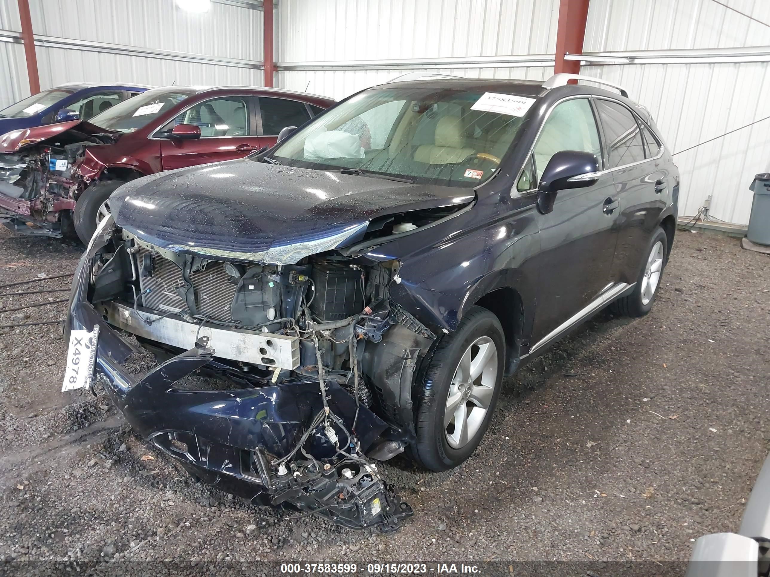 Photo 1 VIN: 2T2BK1BA7AC058026 - LEXUS RX 