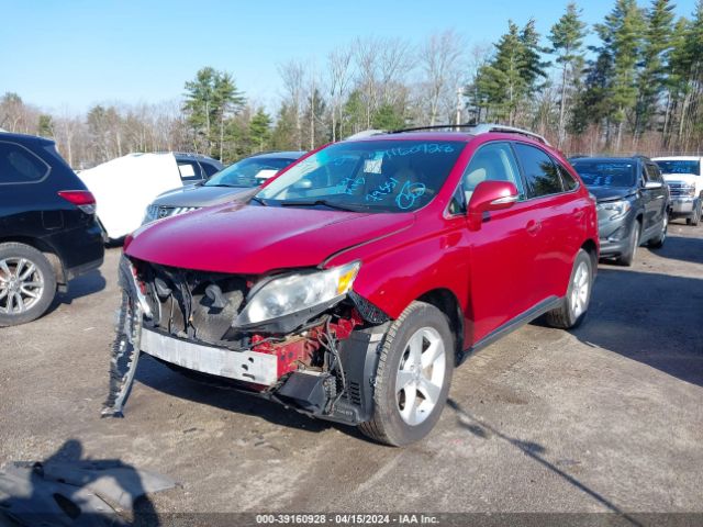 Photo 1 VIN: 2T2BK1BA7AC059628 - LEXUS RX 350 