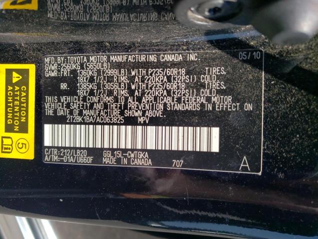 Photo 13 VIN: 2T2BK1BA7AC063825 - LEXUS RX 350 