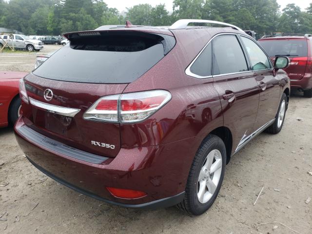 Photo 3 VIN: 2T2BK1BA7DC157532 - LEXUS RX 350 BAS 