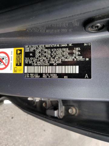 Photo 9 VIN: 2T2BK1BA7DC204820 - LEXUS RX 350 BAS 