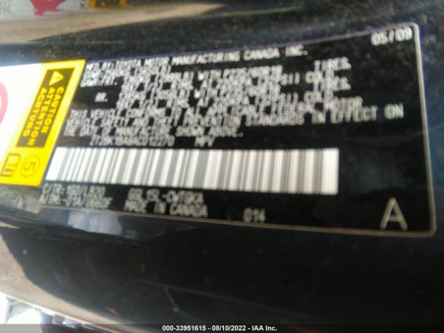 Photo 8 VIN: 2T2BK1BA8AC012270 - LEXUS RX 350 