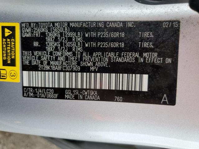 Photo 12 VIN: 2T2BK1BA8FC307909 - LEXUS RX 350 BAS 