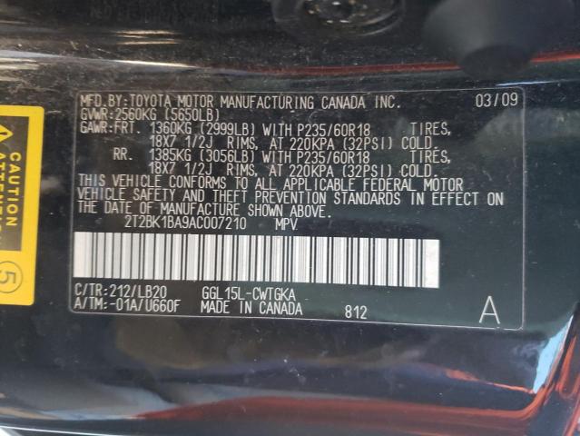 Photo 12 VIN: 2T2BK1BA9AC007210 - LEXUS RX350 