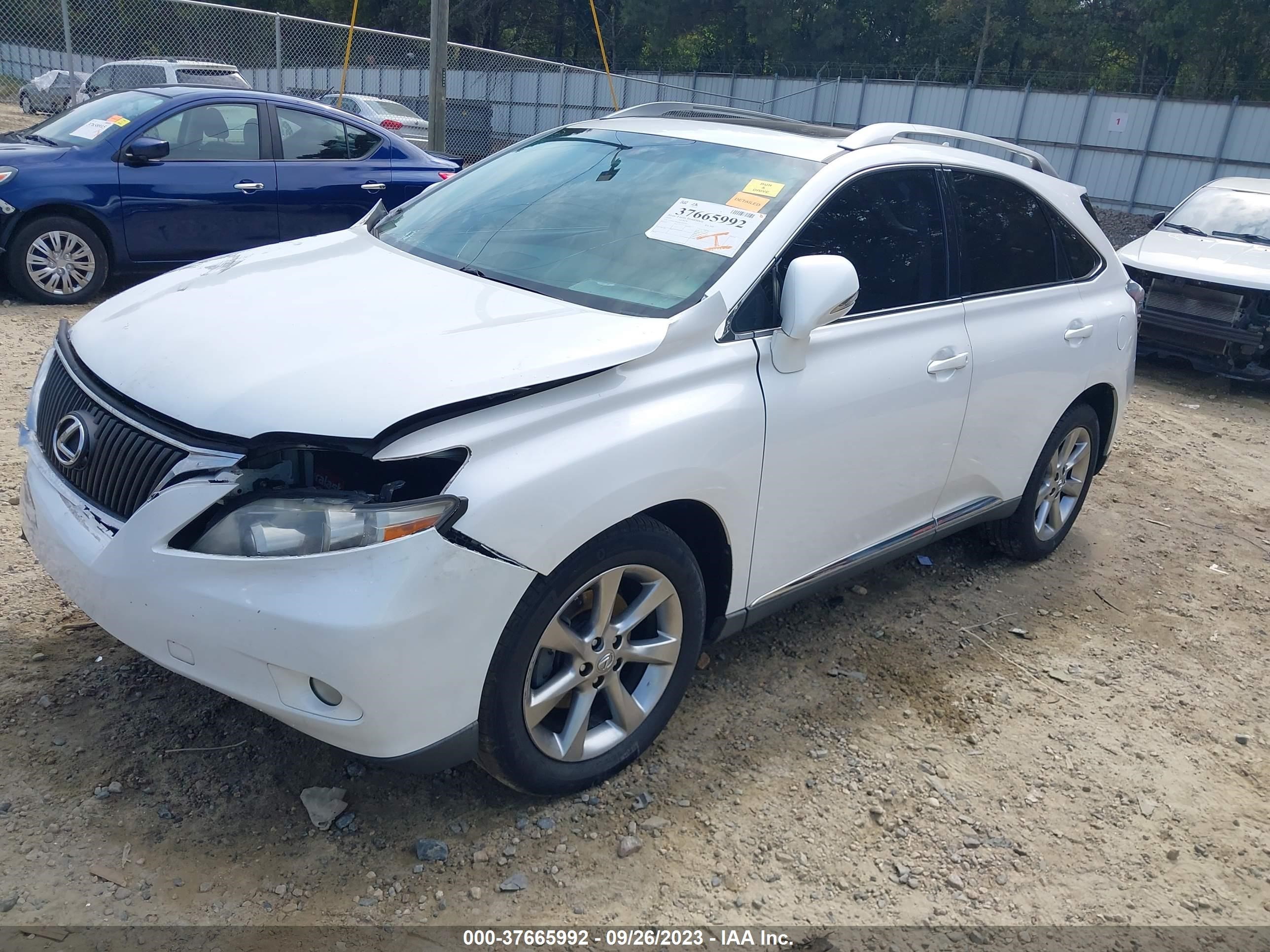 Photo 1 VIN: 2T2BK1BA9AC014545 - LEXUS RX 