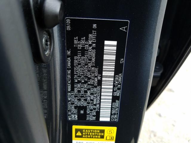 Photo 9 VIN: 2T2BK1BA9AC029305 - LEXUS RX 350 