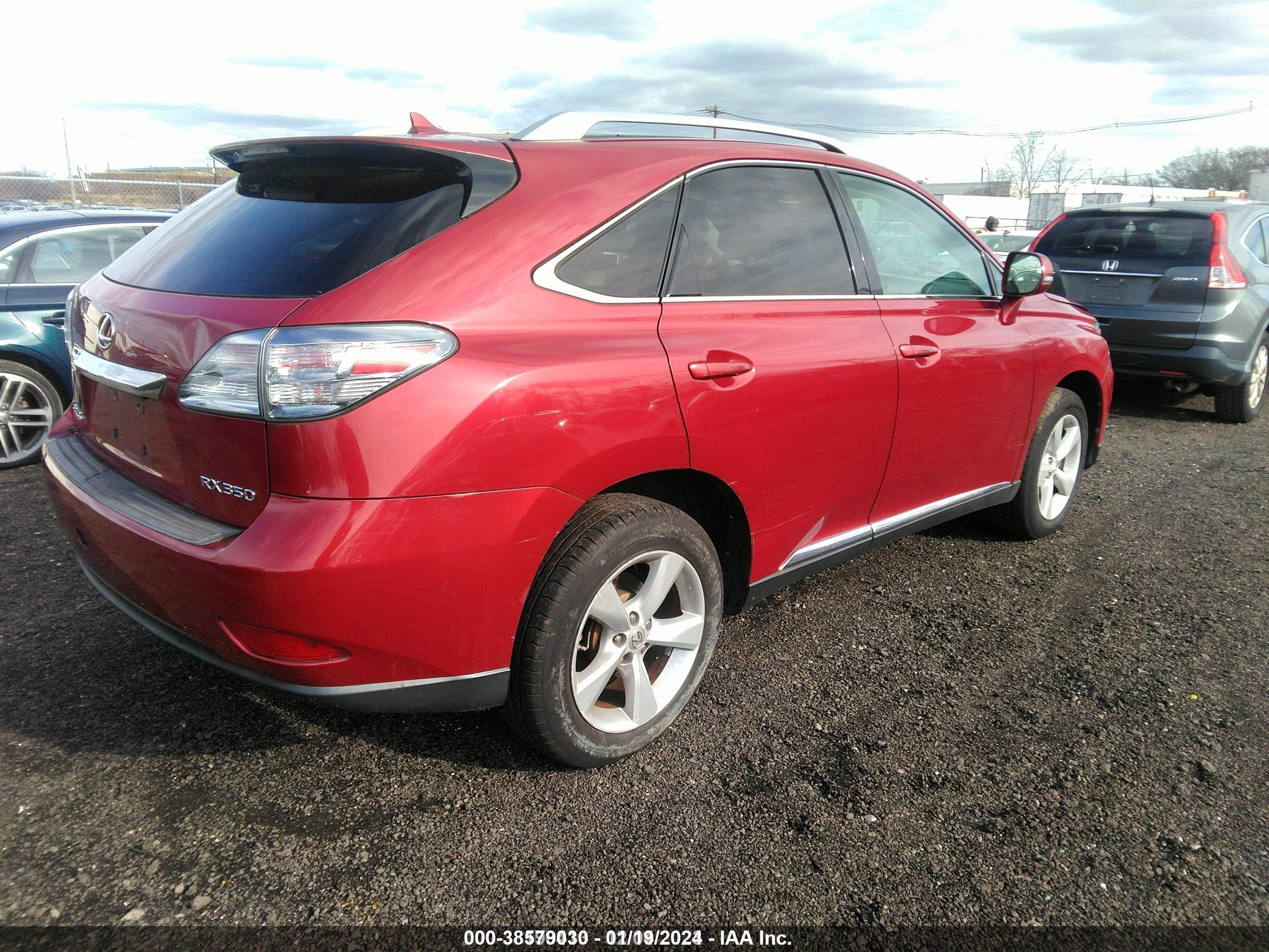 Photo 3 VIN: 2T2BK1BA9AC041857 - LEXUS RX 