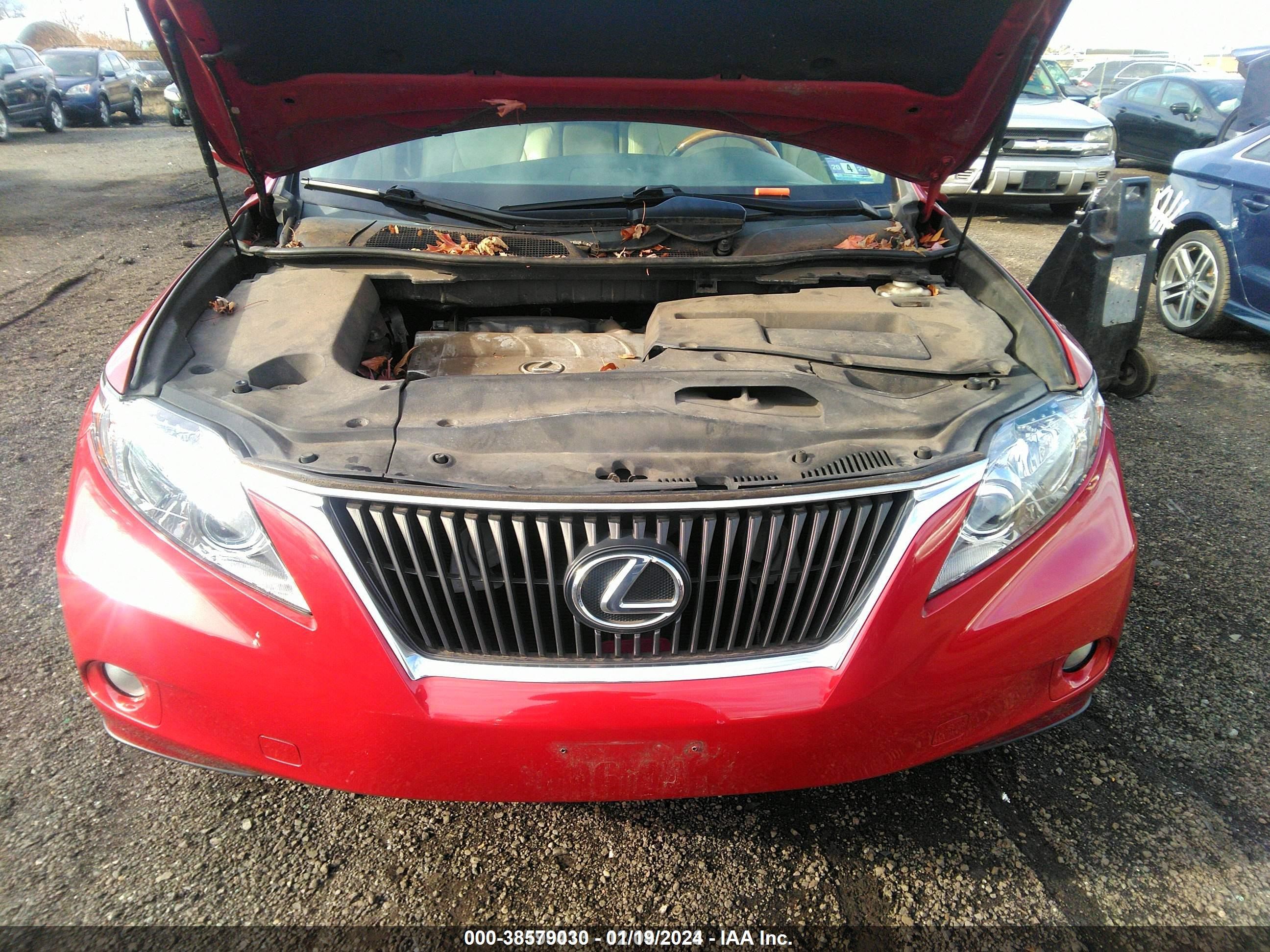 Photo 9 VIN: 2T2BK1BA9AC041857 - LEXUS RX 