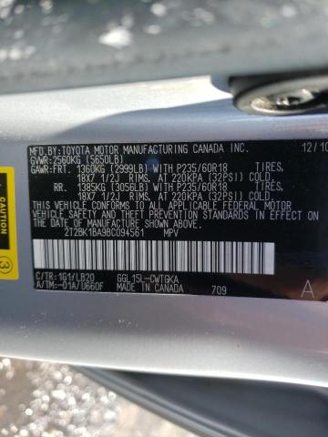 Photo 9 VIN: 2T2BK1BA9BC094561 - LEXUS RX 350 