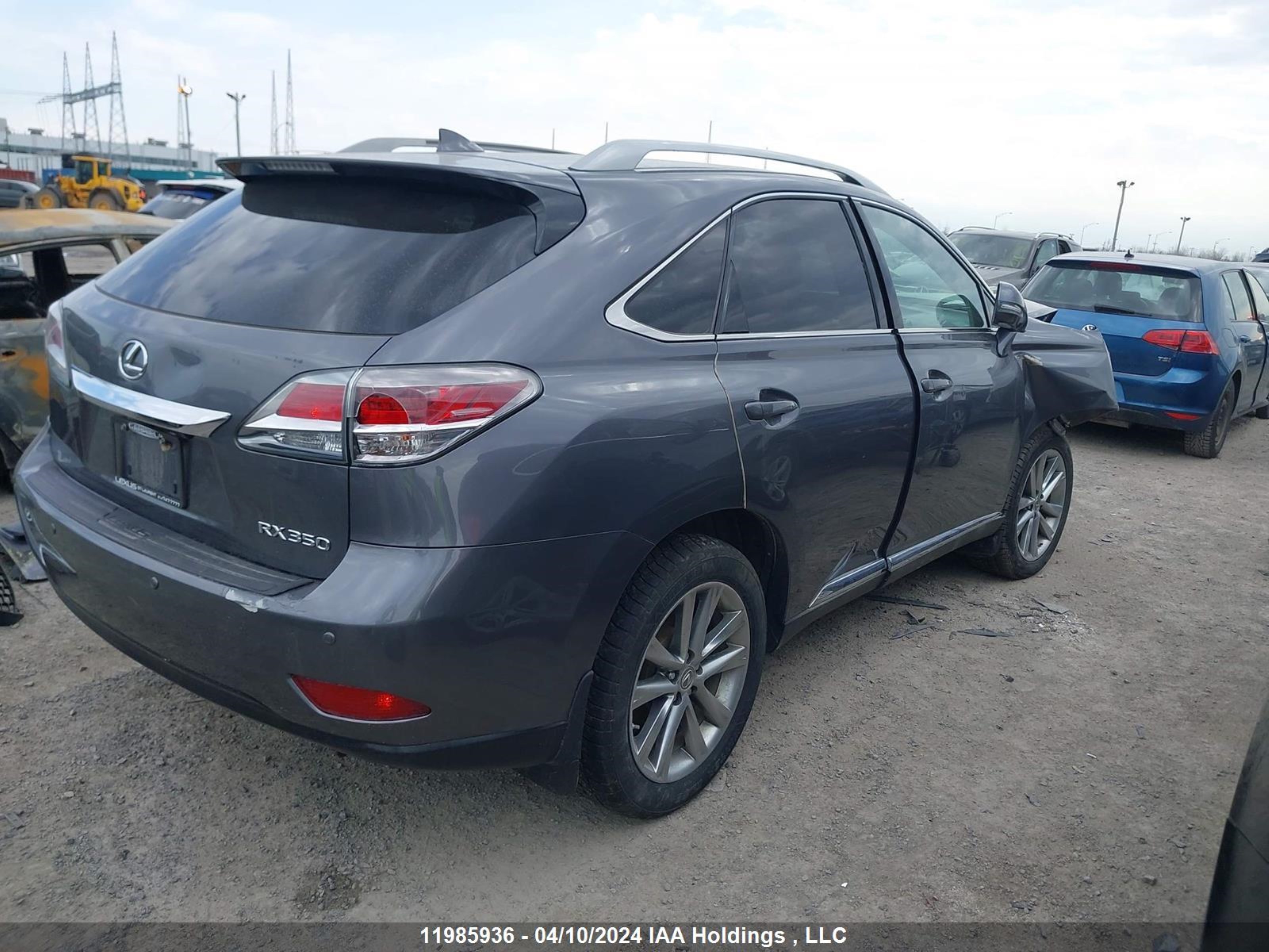 Photo 3 VIN: 2T2BK1BA9FC297116 - LEXUS RX 