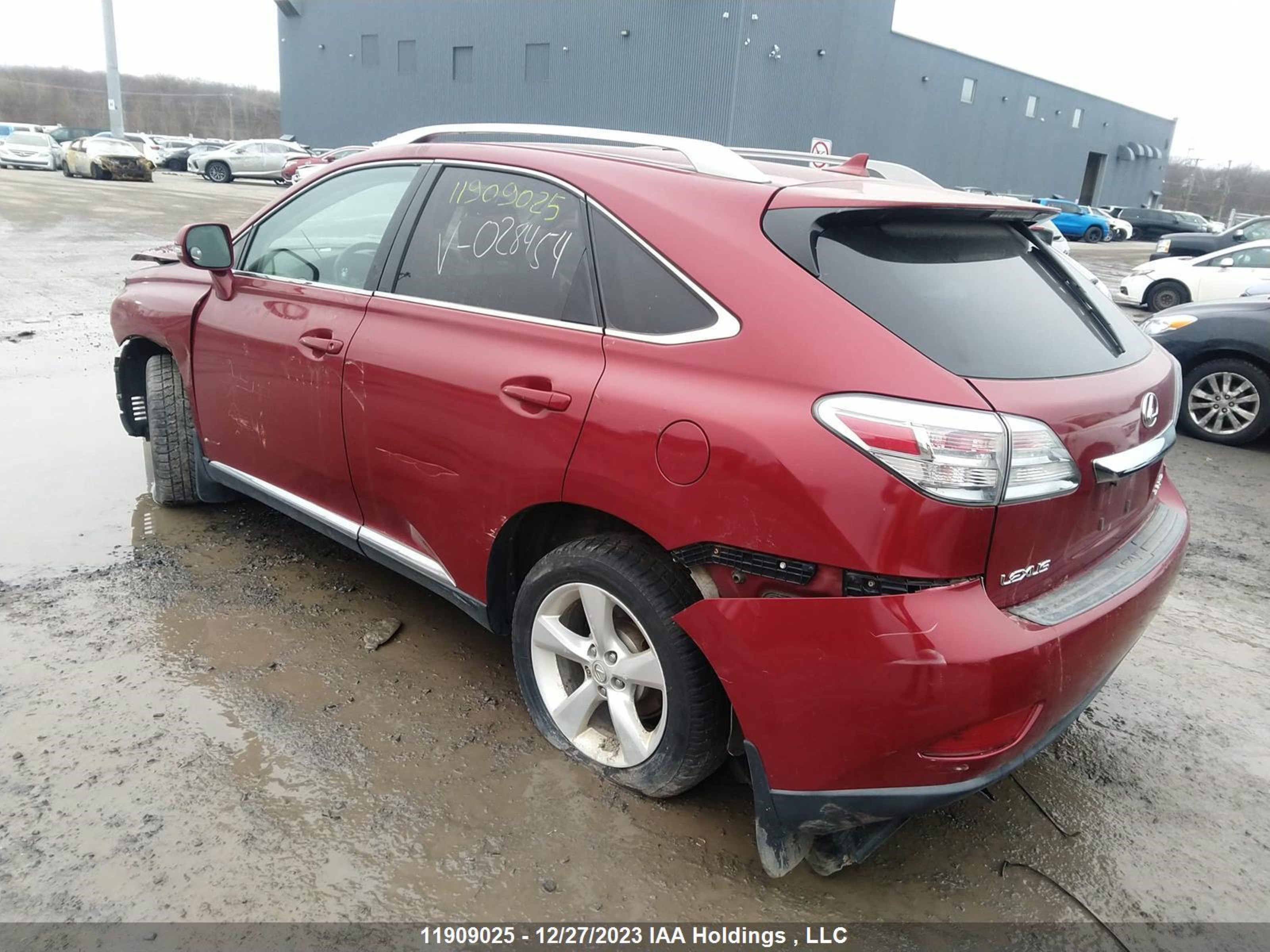 Photo 2 VIN: 2T2BK1BAXAC028454 - LEXUS RX 