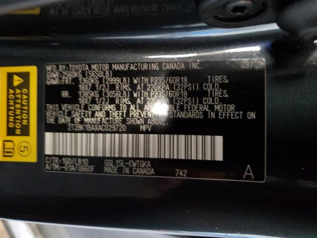 Photo 12 VIN: 2T2BK1BAXAC029720 - LEXUS RX 350 