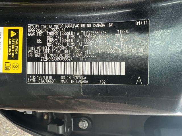 Photo 9 VIN: 2T2BK1BAXBC099624 - LEXUS RX 