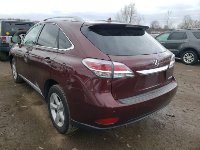 Photo 2 VIN: 2T2BK1BAXDC203127 - LEXUS RX 350 BAS 