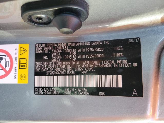 Photo 12 VIN: 2T2BZMCA0HC115835 - LEXUS RX350 