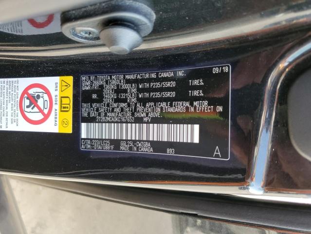 Photo 9 VIN: 2T2BZMCA0KC167652 - LEXUS RX 350 BAS 