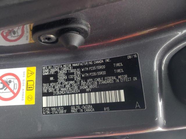 Photo 9 VIN: 2T2BZMCA1GC048354 - LEXUS RX 350 BAS 