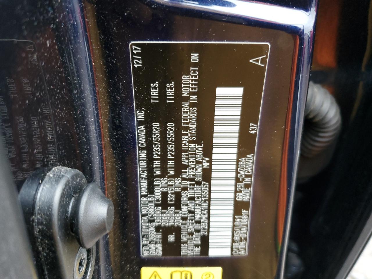 Photo 11 VIN: 2T2BZMCA1HC135057 - LEXUS RX 